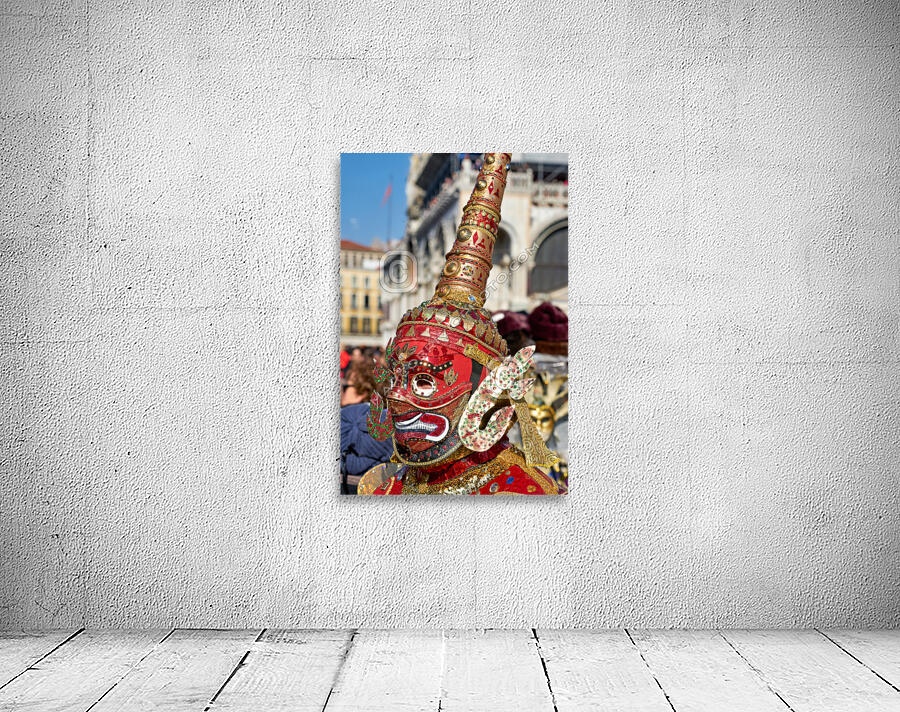 Venice Italy. The Carnival Wall Preview