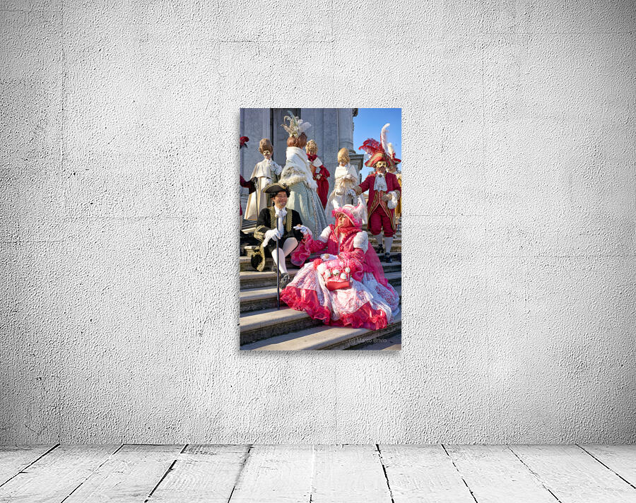 Venice Italy. The Carnival Wall Preview