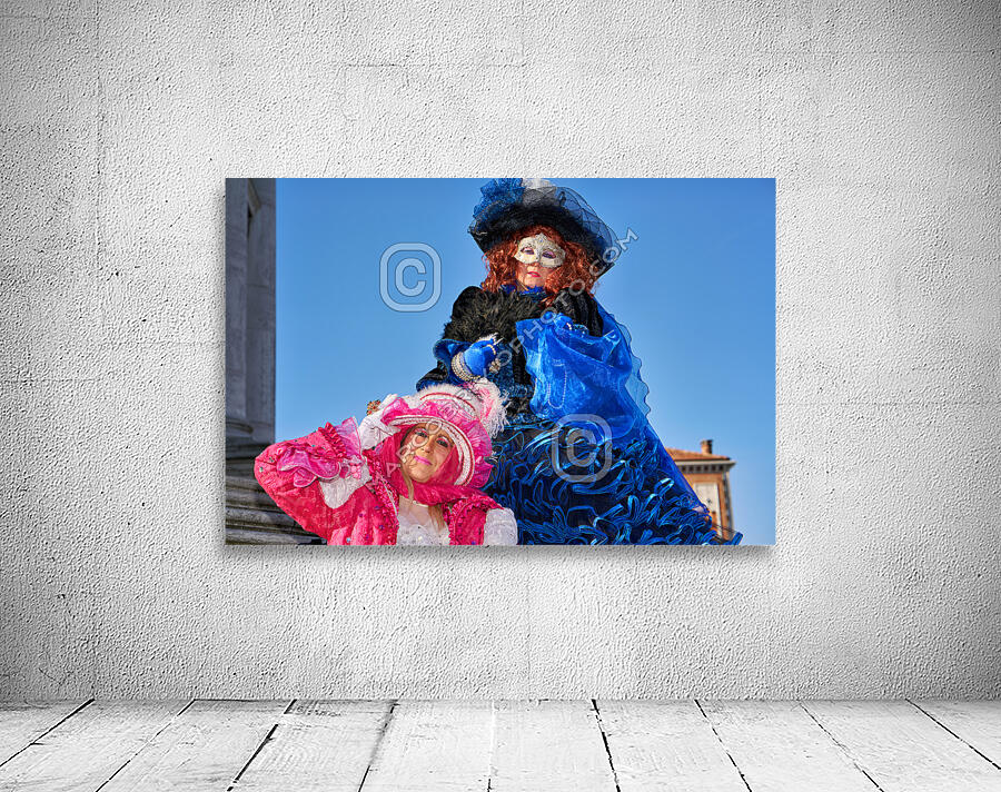 Venice Italy. The Carnival Wall Preview