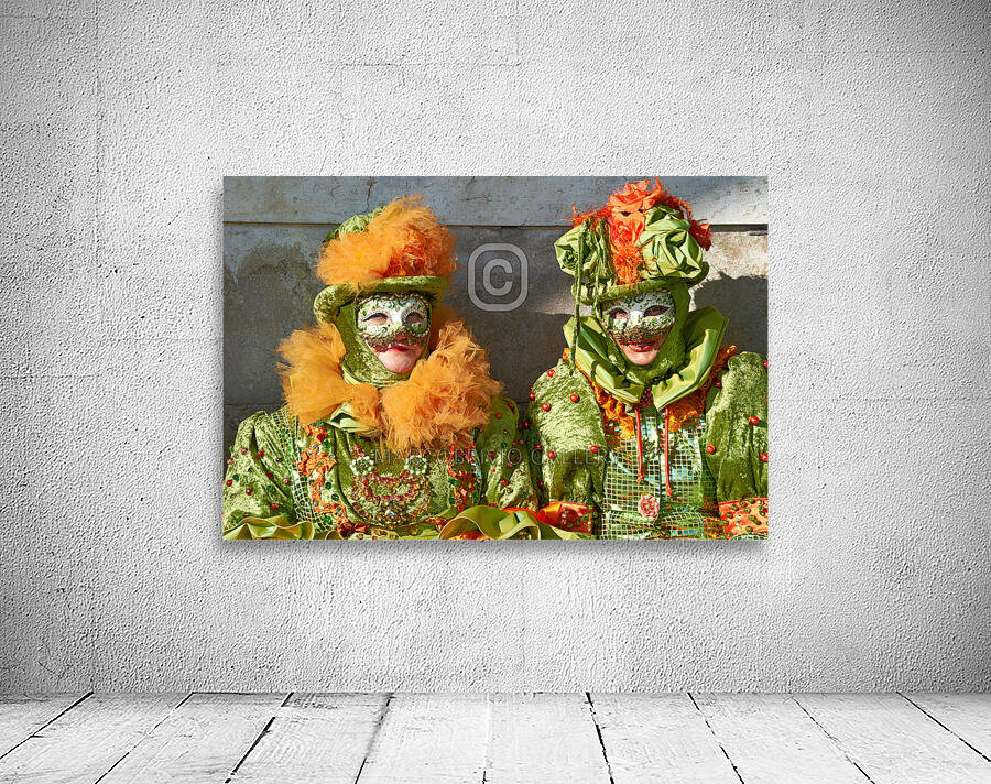 Venice Italy. The Carnival Wall Preview