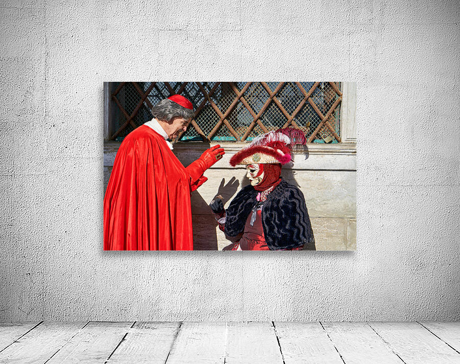 Venice Italy. The Carnival Wall Preview