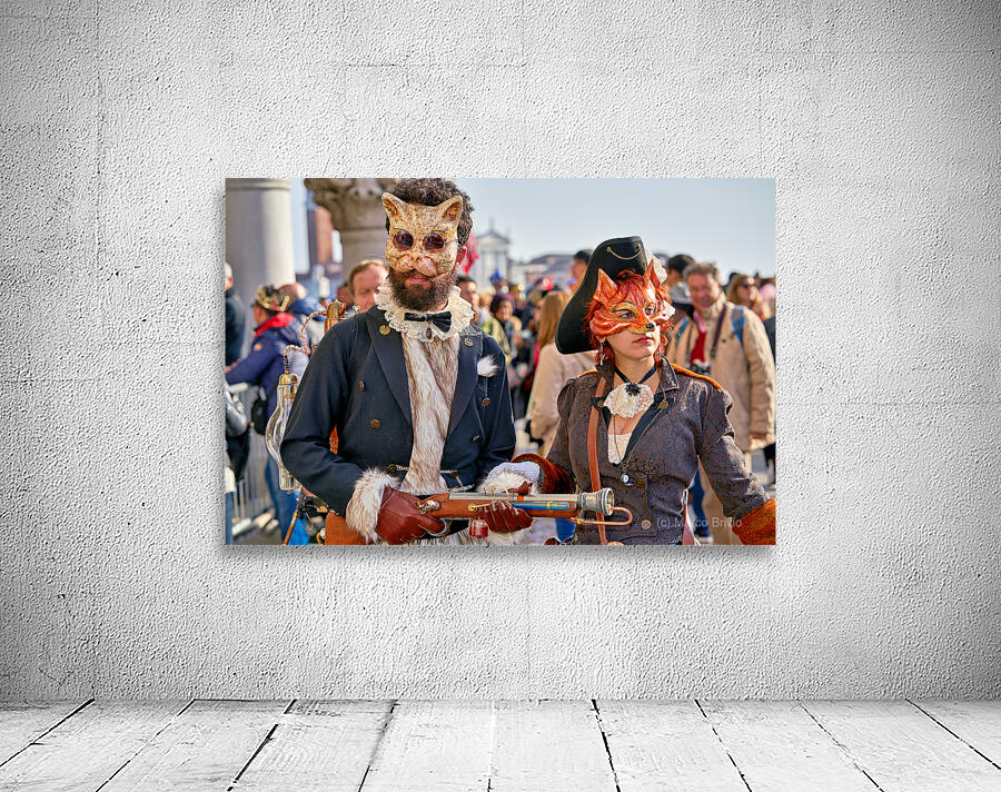 Venice Italy. The Carnival Wall Preview