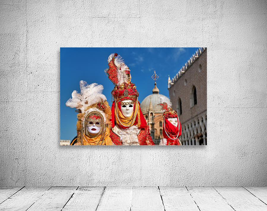 Venice Italy. The Carnival Wall Preview
