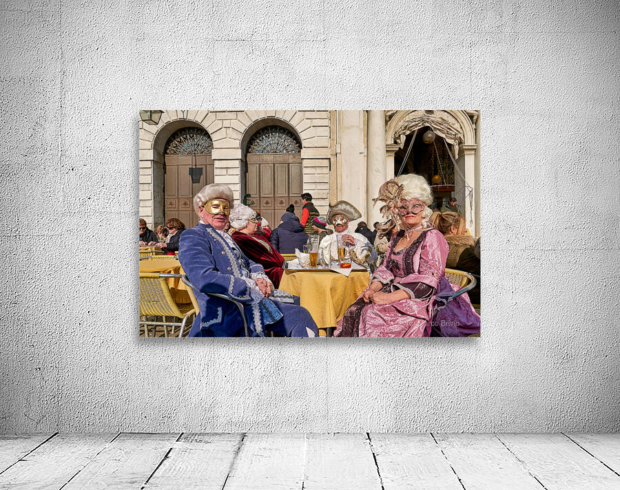 Venice Italy. The Carnival Wall Preview