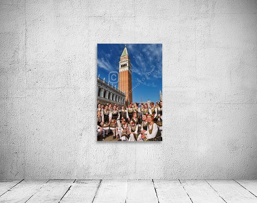 Venice Italy. The Carnival Wall Preview