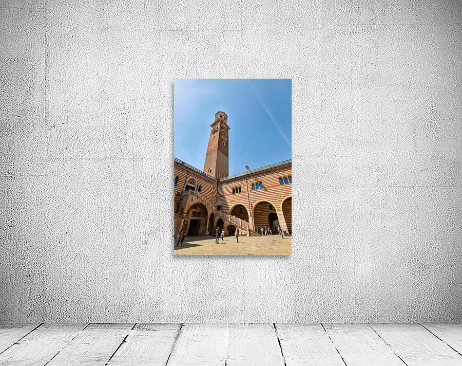 Verona Veneto Italy. Torre dei Lamberti Wall Preview