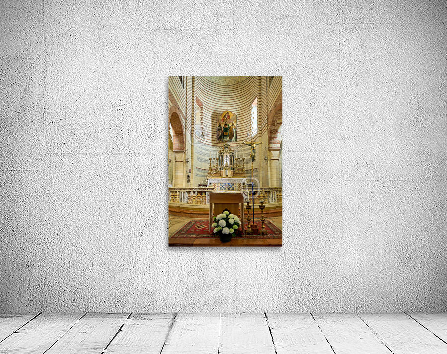 Verona Veneto Italy. San Lorenzo Basilica Wall Preview