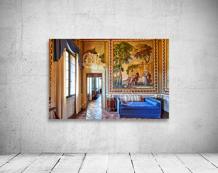 Vicenza Veneto Italy. The interiors of the Villa Valmarana ai Nani frescoed  by Giambattista and Giandomenico Tiepolo Wall Preview