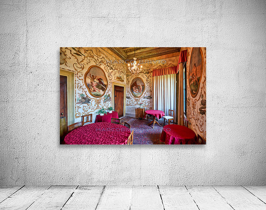 Vicenza Veneto Italy. The interiors of the Villa Valmarana ai Nani frescoed  by Giambattista and Giandomenico Tiepolo Wall Preview