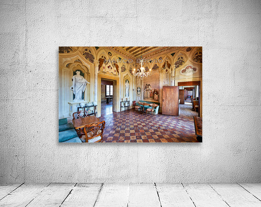 Vicenza Veneto Italy. The interiors of the Villa Valmarana ai Nani frescoed  by Giambattista and Giandomenico Tiepolo Wall Preview