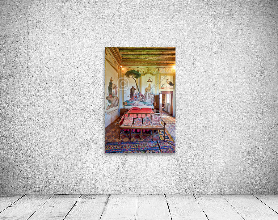 Vicenza Veneto Italy. The interiors of the Villa Valmarana ai Nani frescoed  by Giambattista and Giandomenico Tiepolo Wall Preview