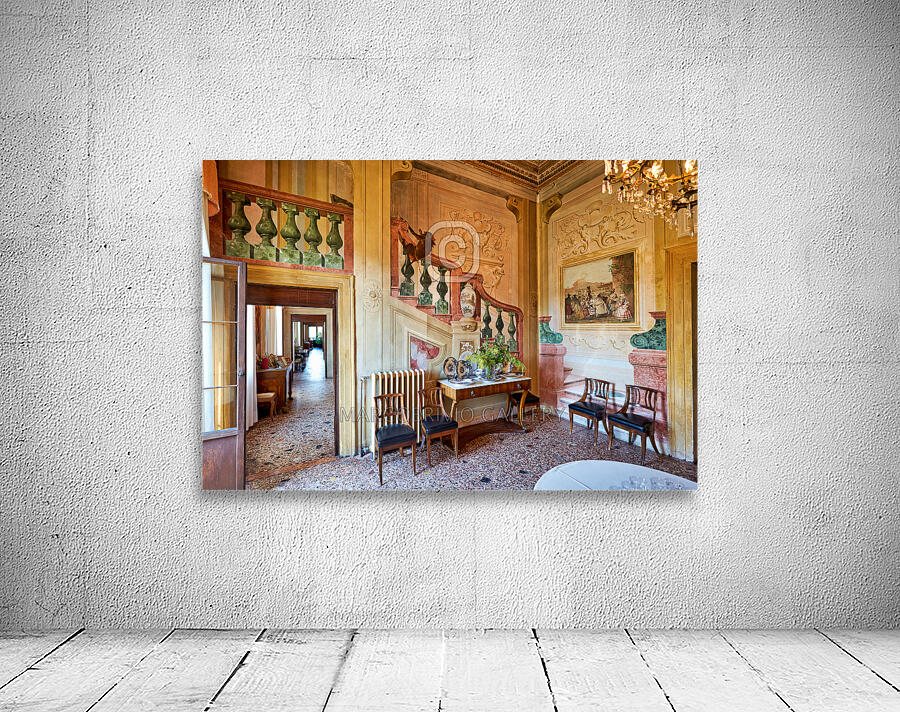Vicenza Veneto Italy. The interiors of the Villa Valmarana ai Nani frescoed  by Giambattista and Giandomenico Tiepolo Wall Preview