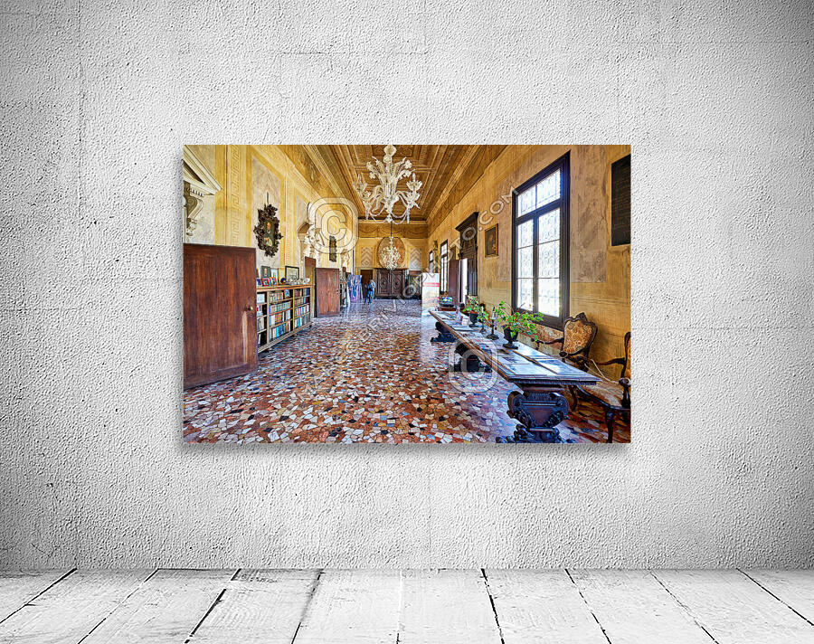 Vicenza Veneto Italy. The interiors of the Villa Valmarana ai Nani frescoed  by Giambattista and Giandomenico Tiepolo Wall Preview