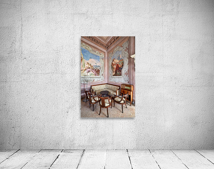 Vicenza Veneto Italy. The interiors of the Villa Valmarana ai Nani frescoed  by Giambattista and Giandomenico Tiepolo Wall Preview