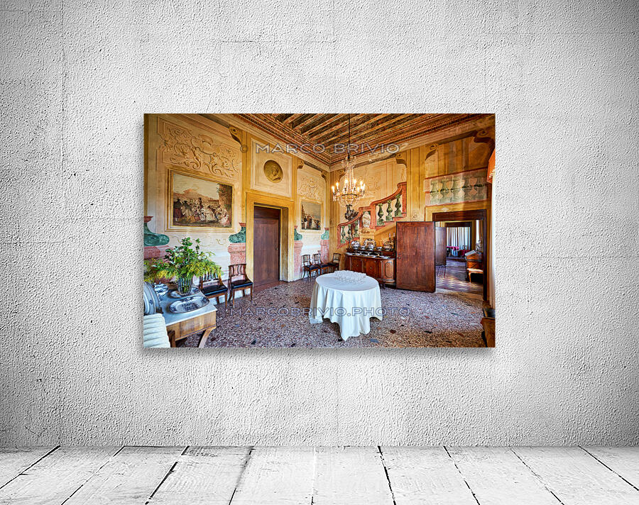 Vicenza Veneto Italy. The interiors of the Villa Valmarana ai Nani frescoed  by Giambattista and Giandomenico Tiepolo Wall Preview