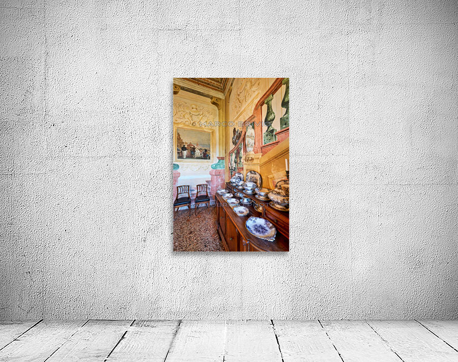 Vicenza Veneto Italy. The interiors of the Villa Valmarana ai Nani frescoed  by Giambattista and Giandomenico Tiepolo Wall Preview