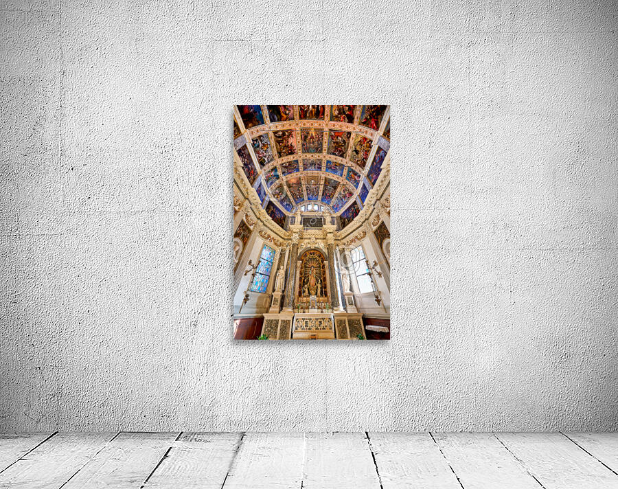 Vicenza Veneto Italy. Santa Corona is a Gothic-style Roman Catholic church Wall Preview