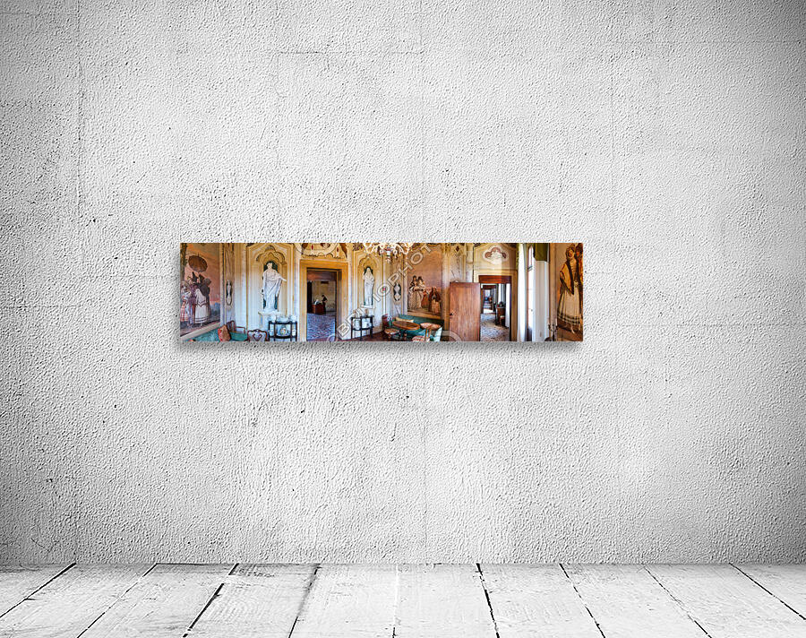 Vicenza Veneto Italy. The interiors of the Villa Valmarana ai Nani frescoed  by Giambattista and Giandomenico Tiepolo Wall Preview