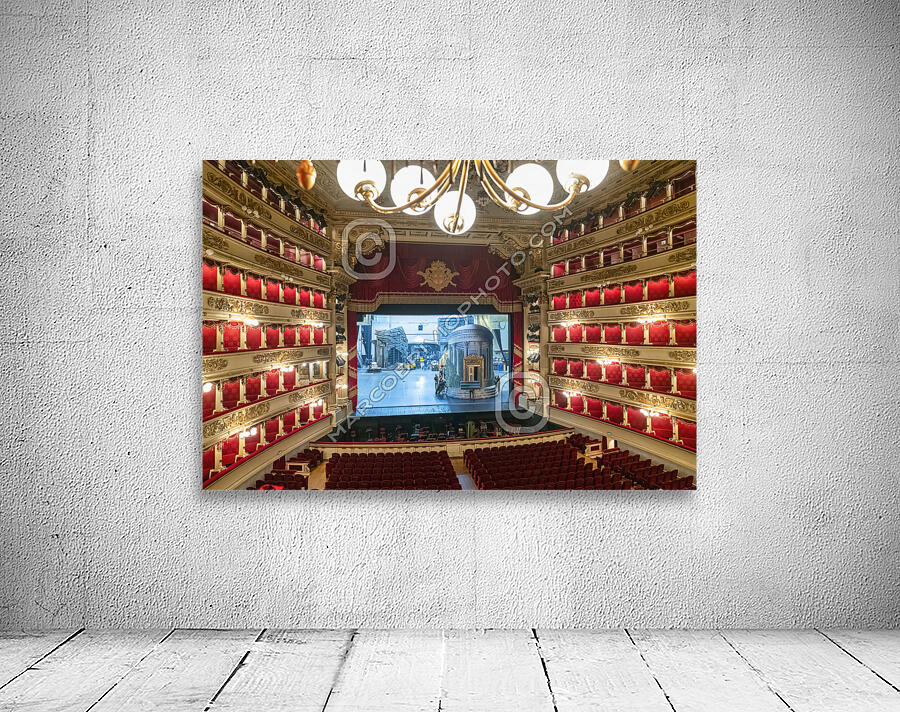 Milan Italy. Teatro alla Scala Opera House Wall Preview