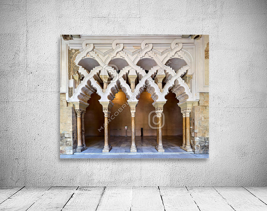 Zaragoza. Saragossa. Aragon. Spain. Aljafería Palace Wall Preview