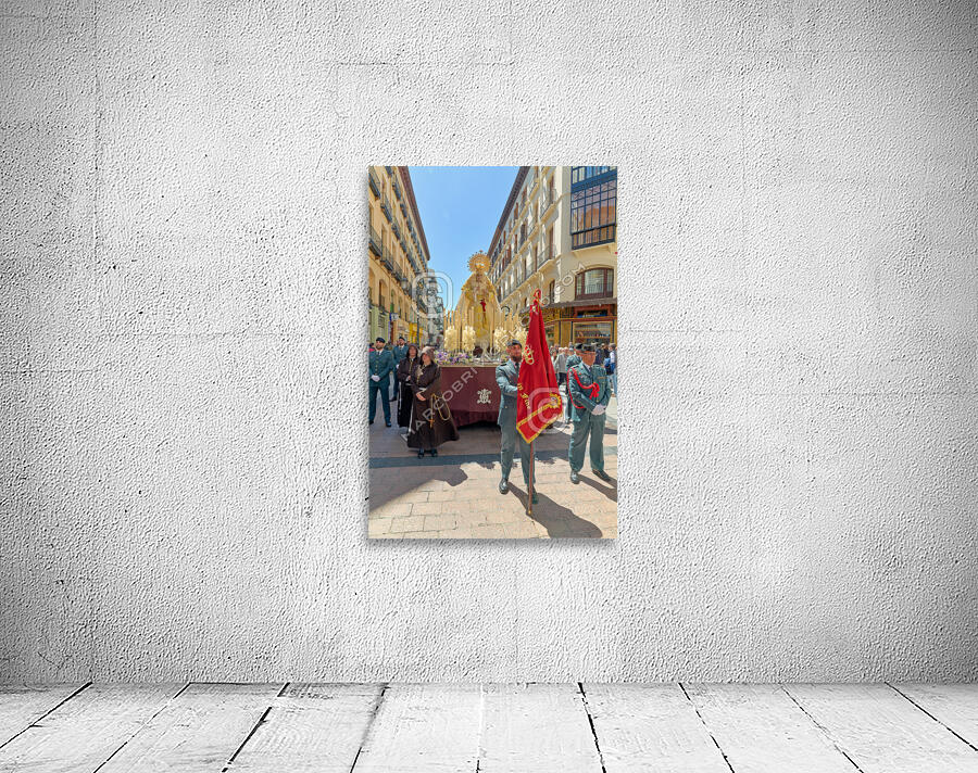 Zaragoza. Saragossa. Aragon. Spain.  Processions of the Easter Holy Week Wall Preview