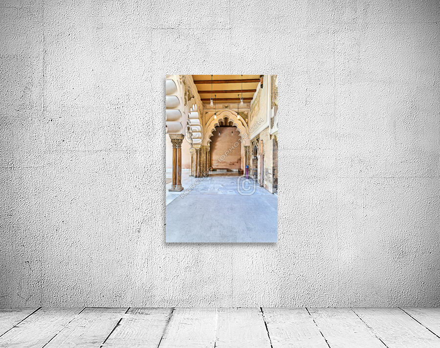 Zaragoza. Saragossa. Aragon. Spain. Aljafería Palace Wall Preview