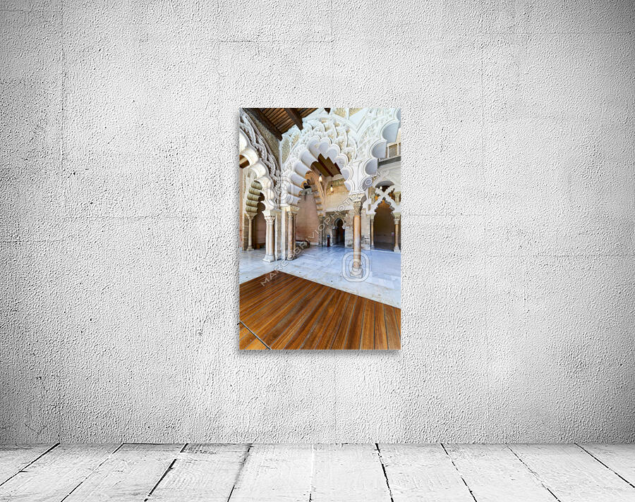 Zaragoza. Saragossa. Aragon. Spain. Aljafería Palace Wall Preview