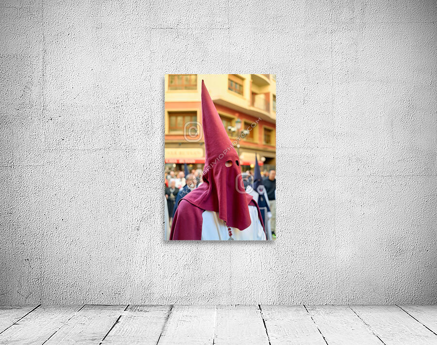 Zaragoza. Saragossa. Aragon. Spain.  Processions of the Easter Holy Week Wall Preview