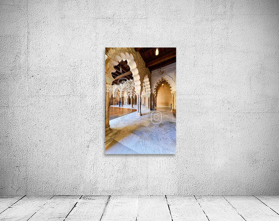 Zaragoza. Saragossa. Aragon. Spain. Aljafería Palace Wall Preview