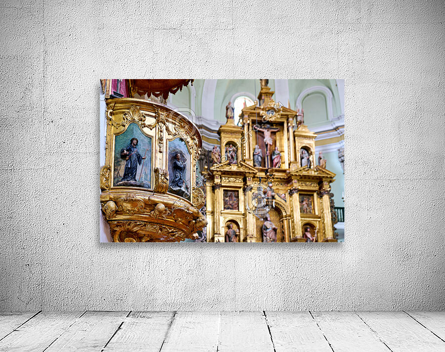 Zaragoza. Saragossa. Aragon. Spain. San Gil Abad church Wall Preview