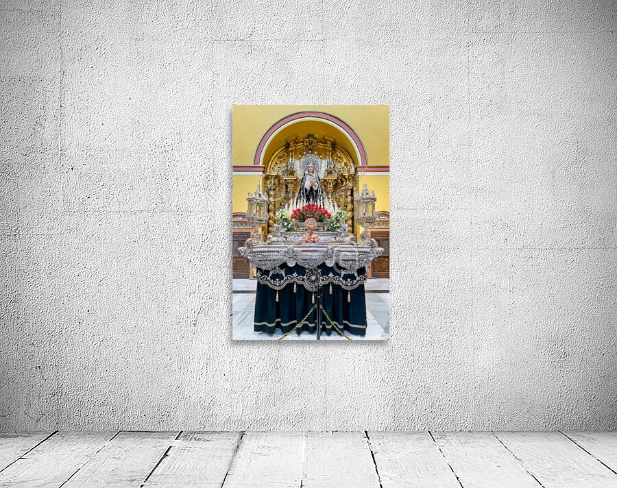 Zaragoza. Saragossa. Aragon. Spain. Iglesia de Santa Isabel de Portugal Wall Preview