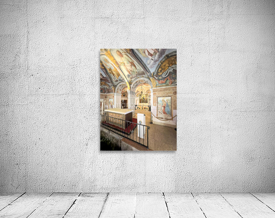 Interior of Santa Maria alla Fontana church in Milan Italy wit Wall Preview