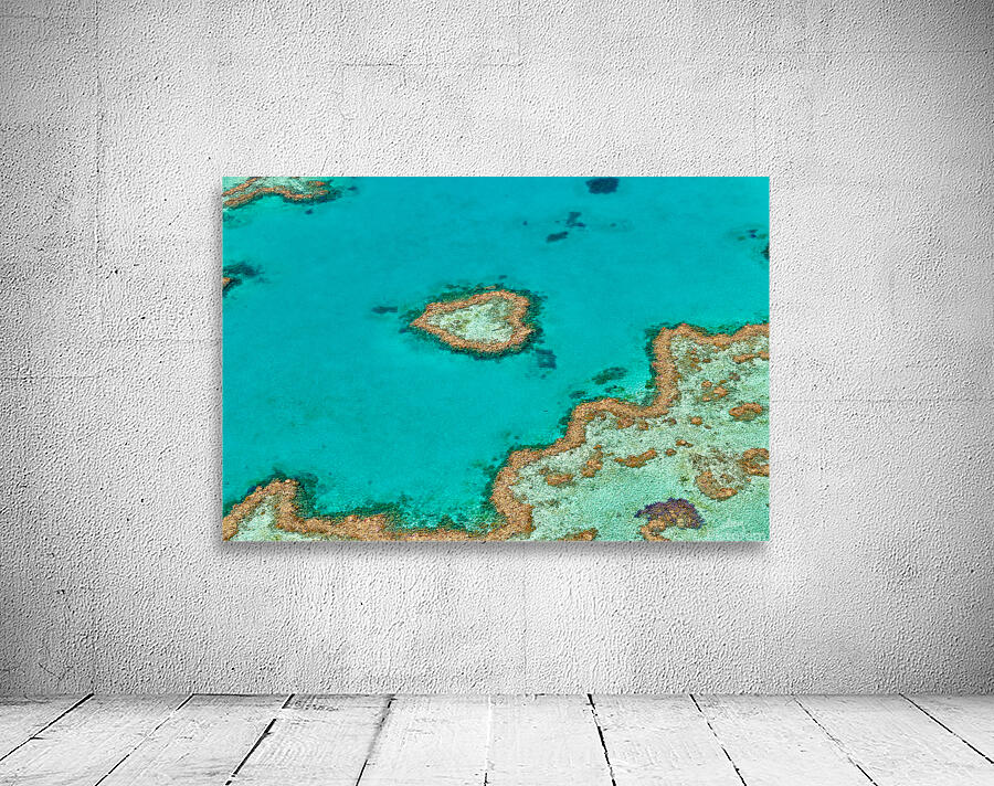 Heart Reef Great Barrier Reef Australia Wall Preview
