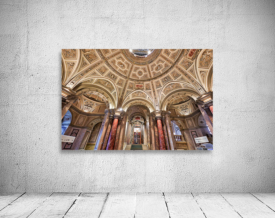 Ornate domed museum interior with grand architecture. Wall Preview