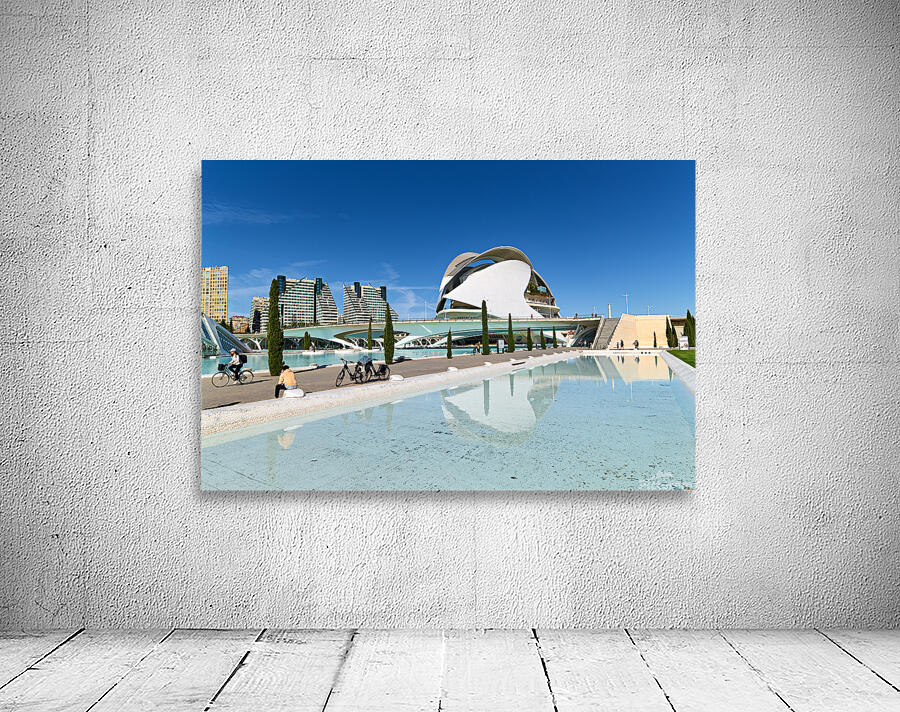 Valencia City of Arts and Sciences with Palau de les Arts Reina  Wall Preview