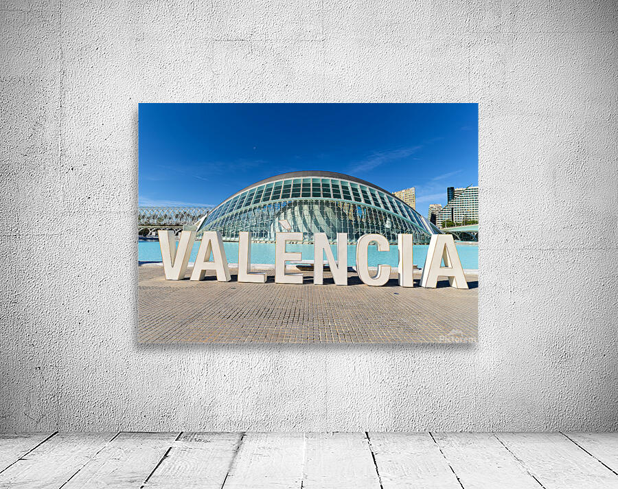 Visit Valencias City of Arts and Sciences near the Hemisfèric Wall Preview