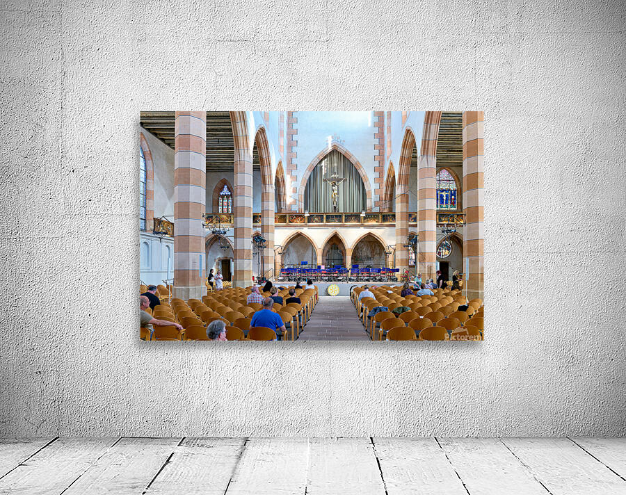 Concert event at Eglise Saint Matthieu in Colmar Alsace with vis Wall Preview
