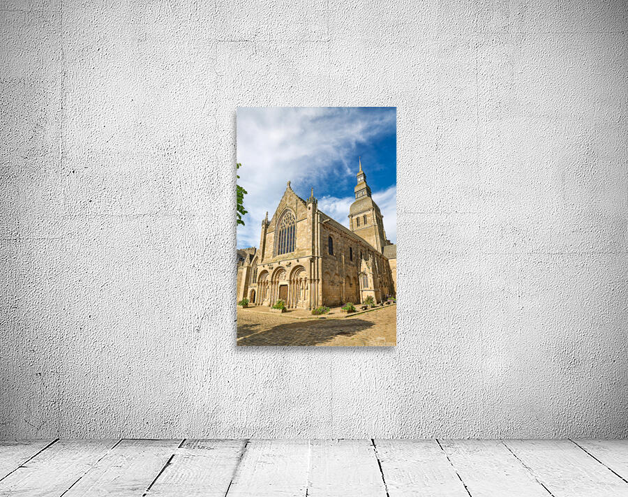 Explore the basilica of st saviour in dinan brittany france Wall Preview
