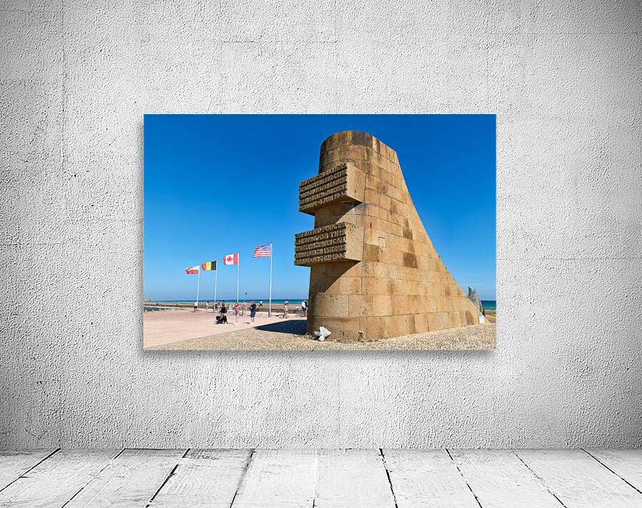 Memorial at Omaha Beach honors those who served in Normandy Wall Preview