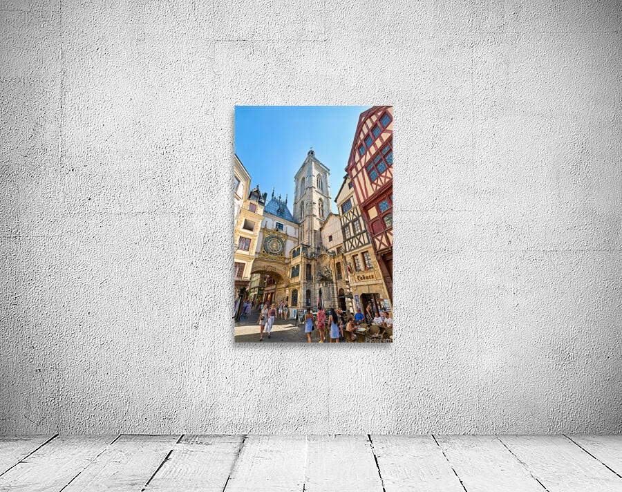 Explore rouen and the great clock of normandy Wall Preview