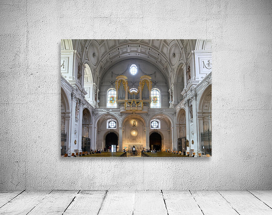 Visit to st. michael church in munich bavaria germany Wall Preview