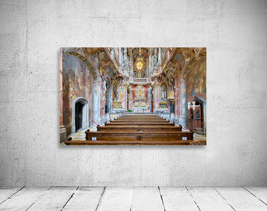St. Johann Nepomuk in Asam Church located in Munich Germany Wall Preview