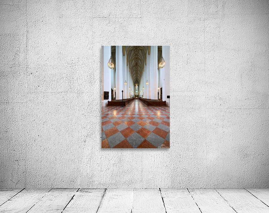 Explore the interior of Frauenkirche cathedral in Munich German Wall Preview