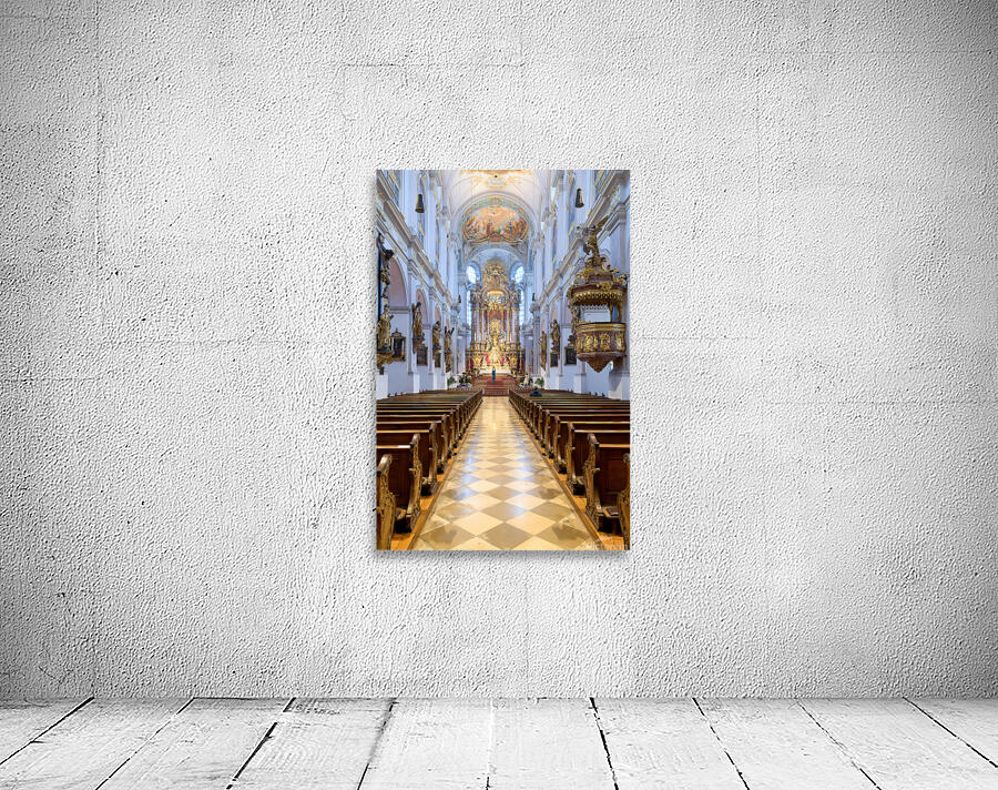 People explore the interior of St Wall Preview