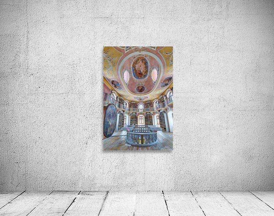 Explore St. Mang Abbey Library in Fussen along the Romantic Road Wall Preview