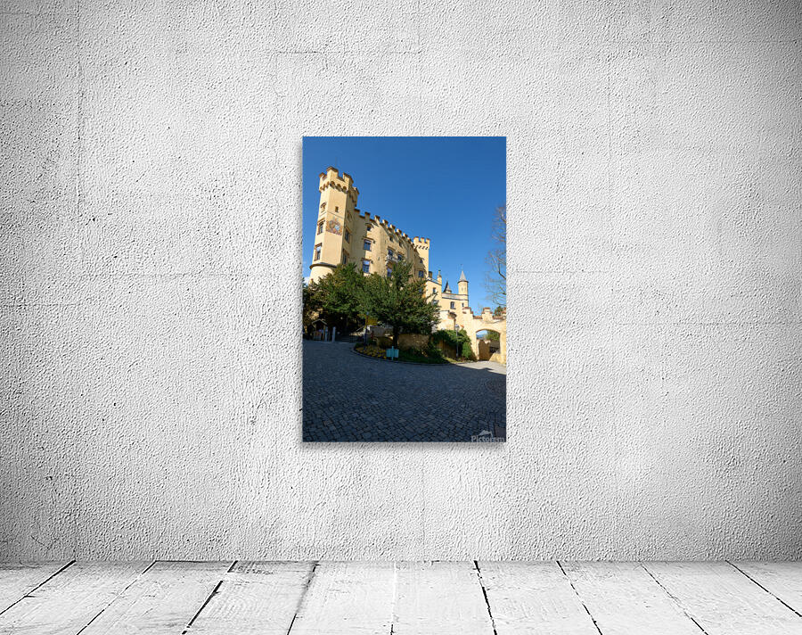 Hohenschwangau castle along the Romantic Road in Bavaria German Wall Preview