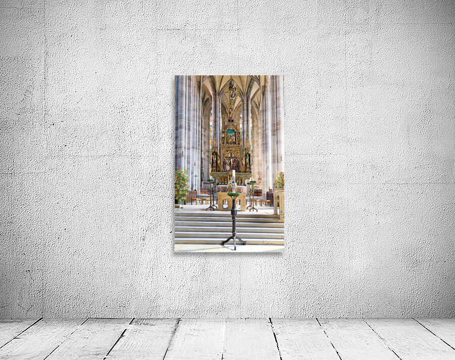 Saint Georges Minster altar in Dinkelsbuhl along Romantic Road Wall Preview