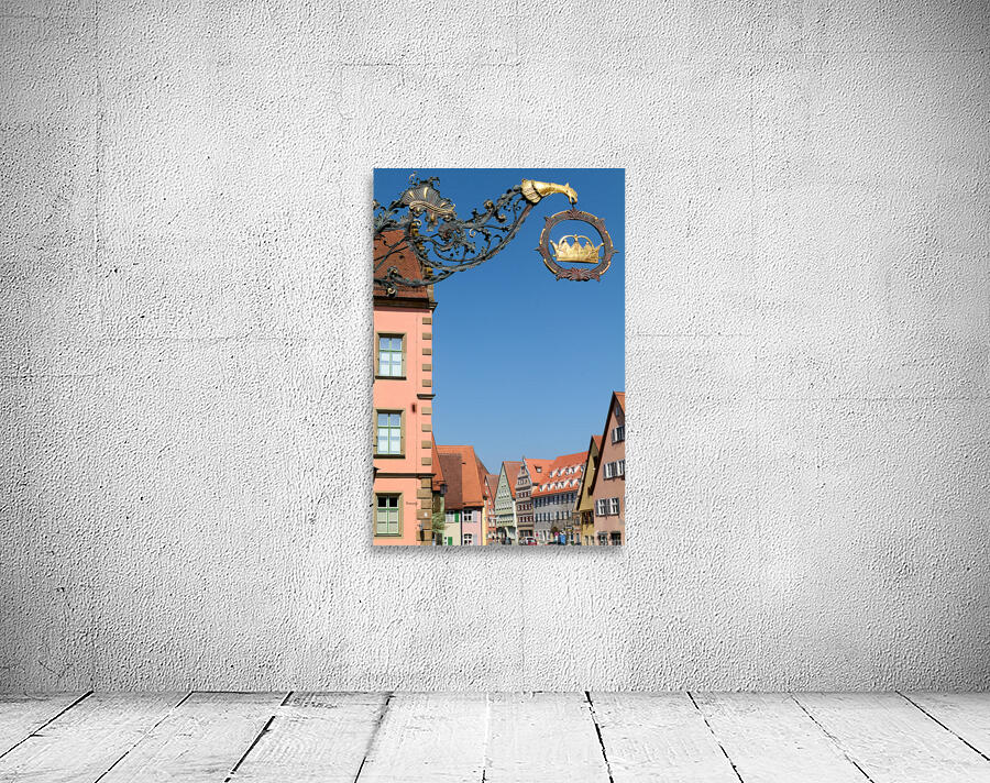 Exploring dinkelsbuhl on the romantic road in germany Wall Preview