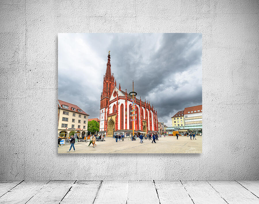 Visit to marienkapelle in wurzburg on the romantic road Wall Preview