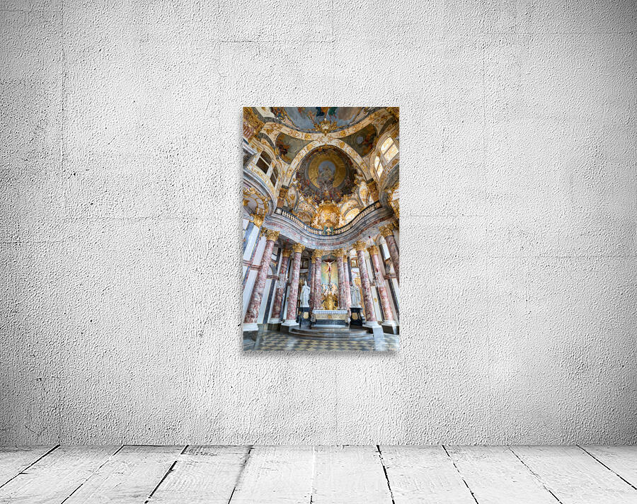 Hofkirche Court church of Residence in Wurzburg on Romantic Road Wall Preview